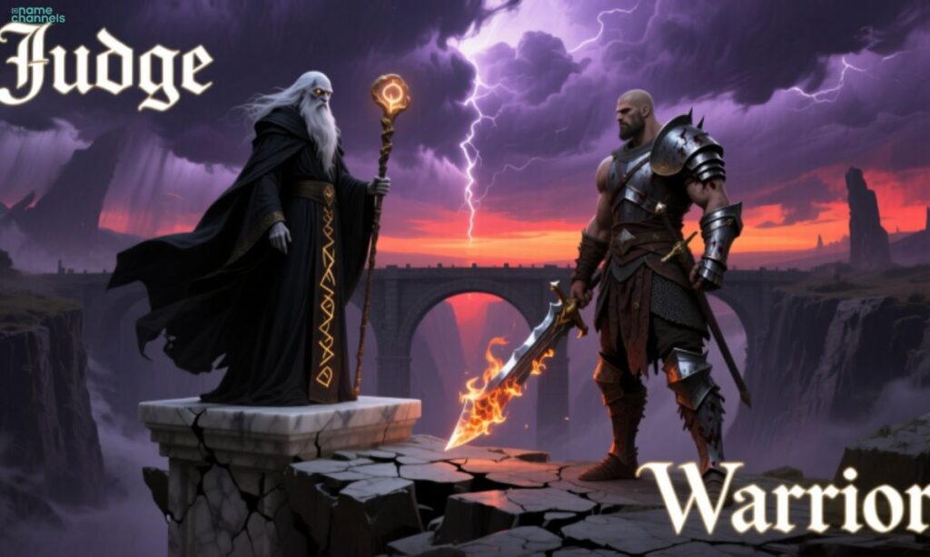 Names as Judge and Warrior