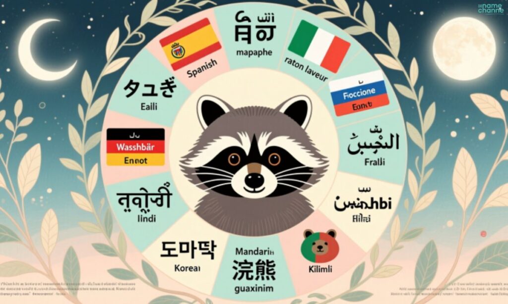 Names for Raccoons in Different Languages