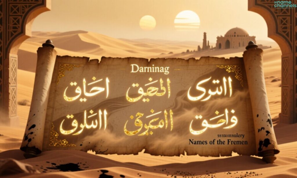 Original Dune Characters Names