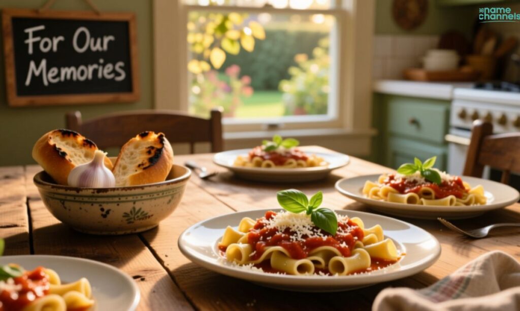 Pasta Plates For Shared Meals and Memories