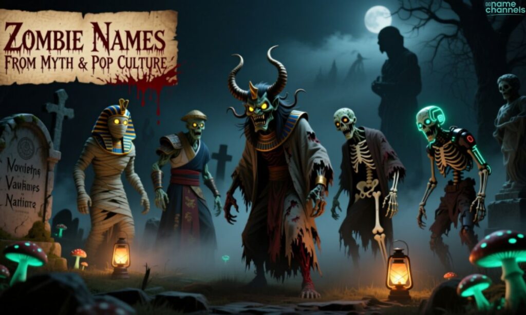 Scary and Creepy Zombie Names from Mythology & Pop Culture