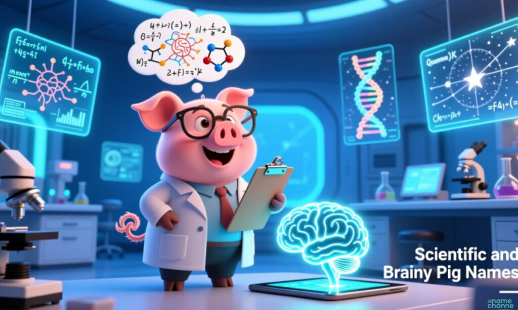 Scientific and Brainy Pig Names