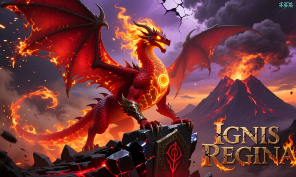 Strong Female Fire Dragon Names for Legendary Warriors