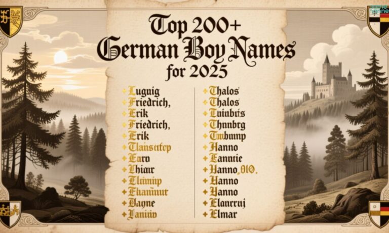Top 200+German Boy Names for 2025 Traditional, Strong & Unique Picks