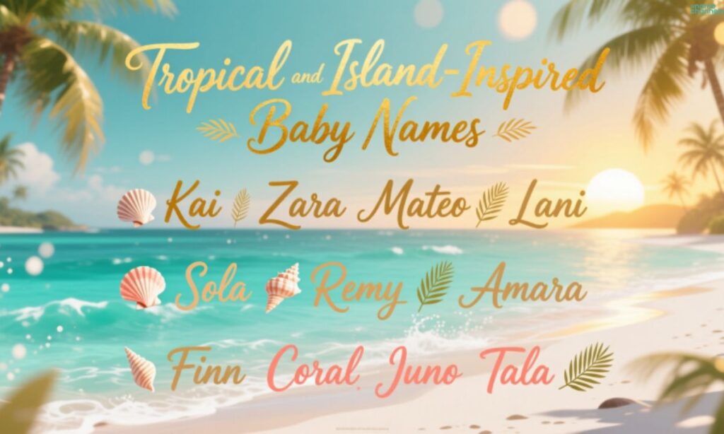Tropical and Island-Inspired Baby Names