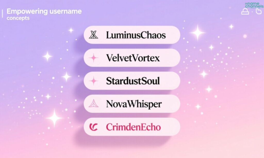 Tryhard Usernames for Girls