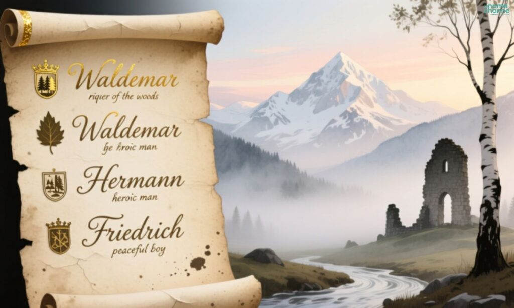 Unique and Rare German Boy Names meaning