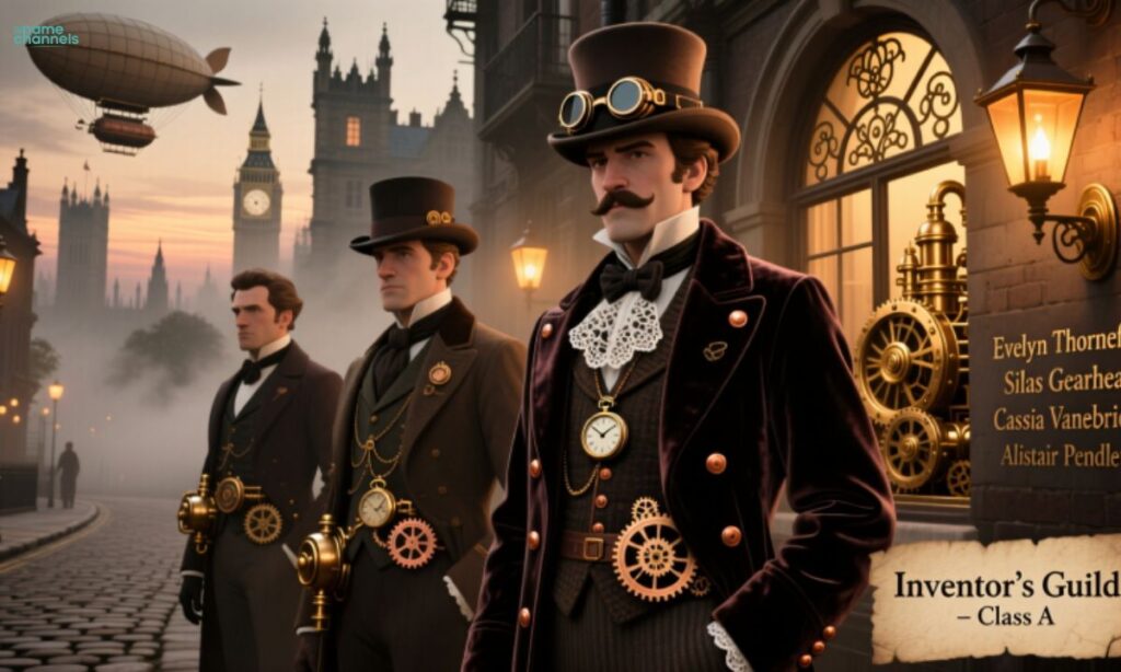 Victorian-Inspired Steampunk Names for Elegant Characters