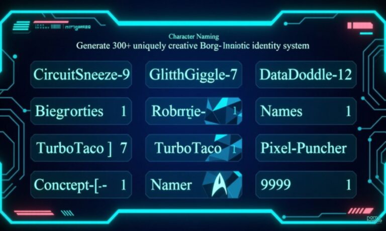 300+ Funny & Creative Borg Names to Spark Your Sci-Fi Identity