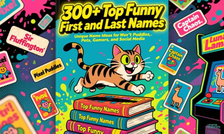 300+ Top Funny First and Last Names You Won’t Believe–Unique Name Ideas for Pets, Gamers, and Social Media