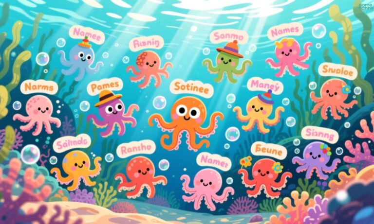 350+ Cute, Funny, and Unique Octopus Names to Inspire You