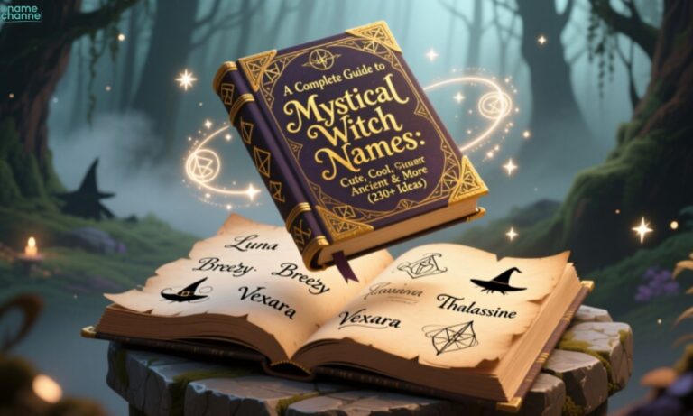A Complete Guide to Mystical Witch Names Cute, Cool, Ancient & More (230+ Ideas)