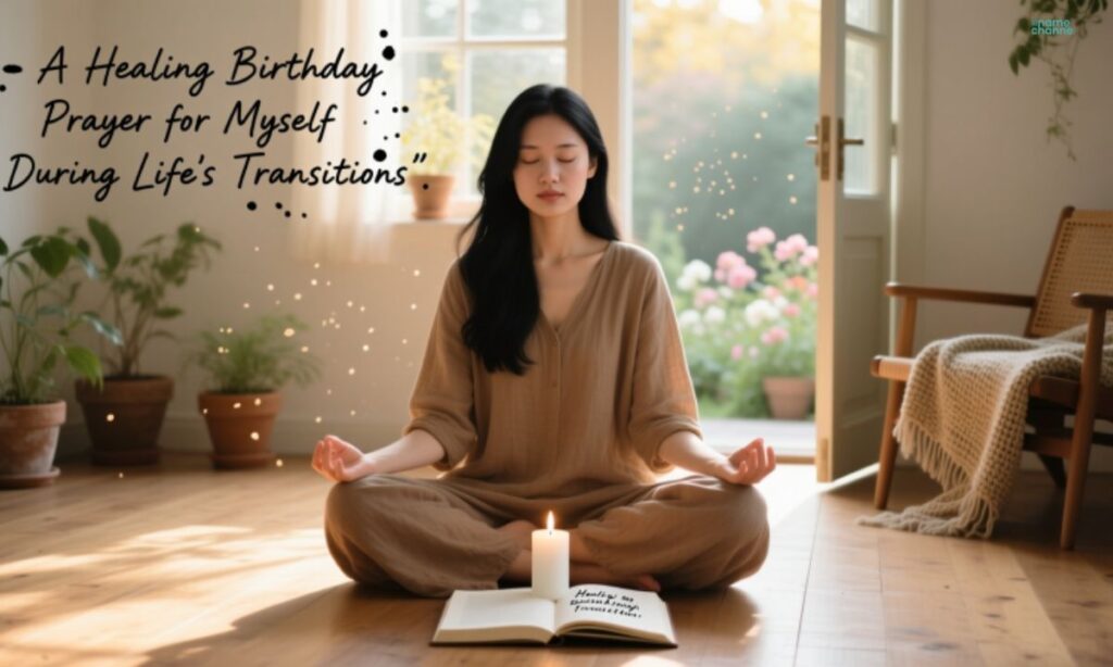 A Healing Birthday Prayer for Myself During Life's Transitions