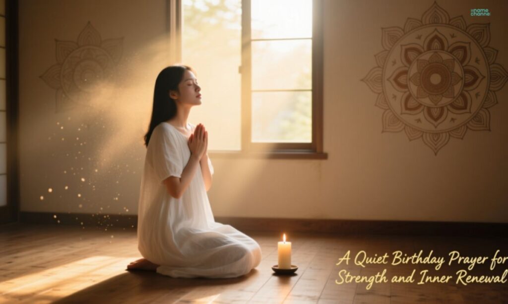 A Quiet Birthday Prayer for Strength and Inner Renewal