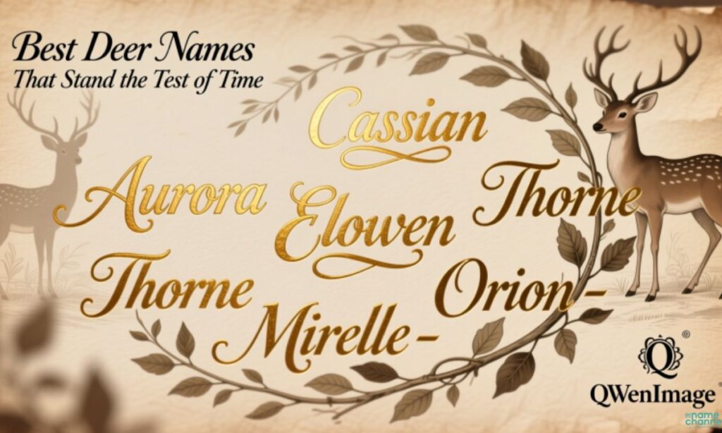 Deer Names
