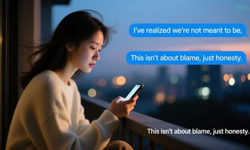 Breakup Text Messages for Long-term Relationships