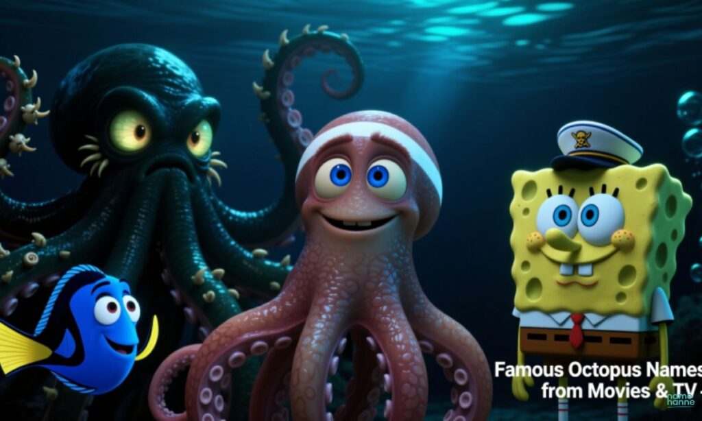 Famous Octopus Names from Movies and TV