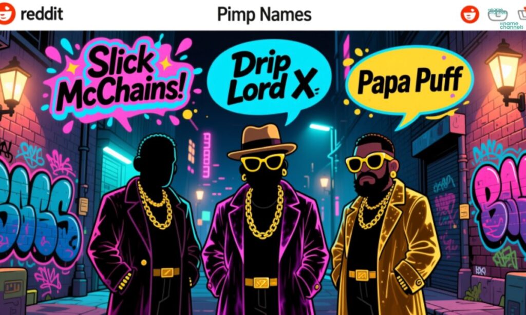Funny Pimp Names Reddit