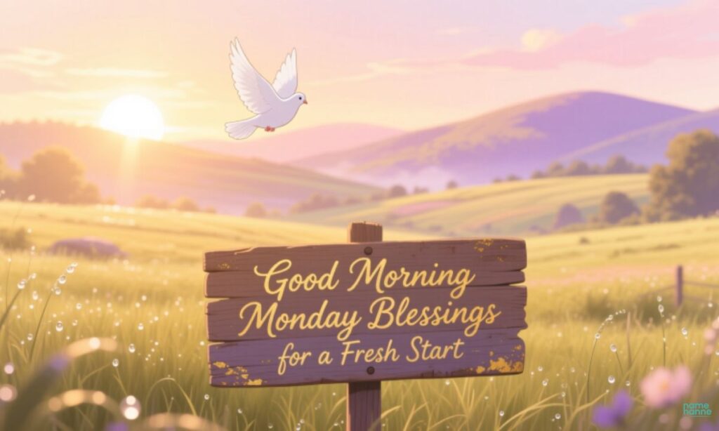 Good Morning Monday Blessings for a Fresh Start