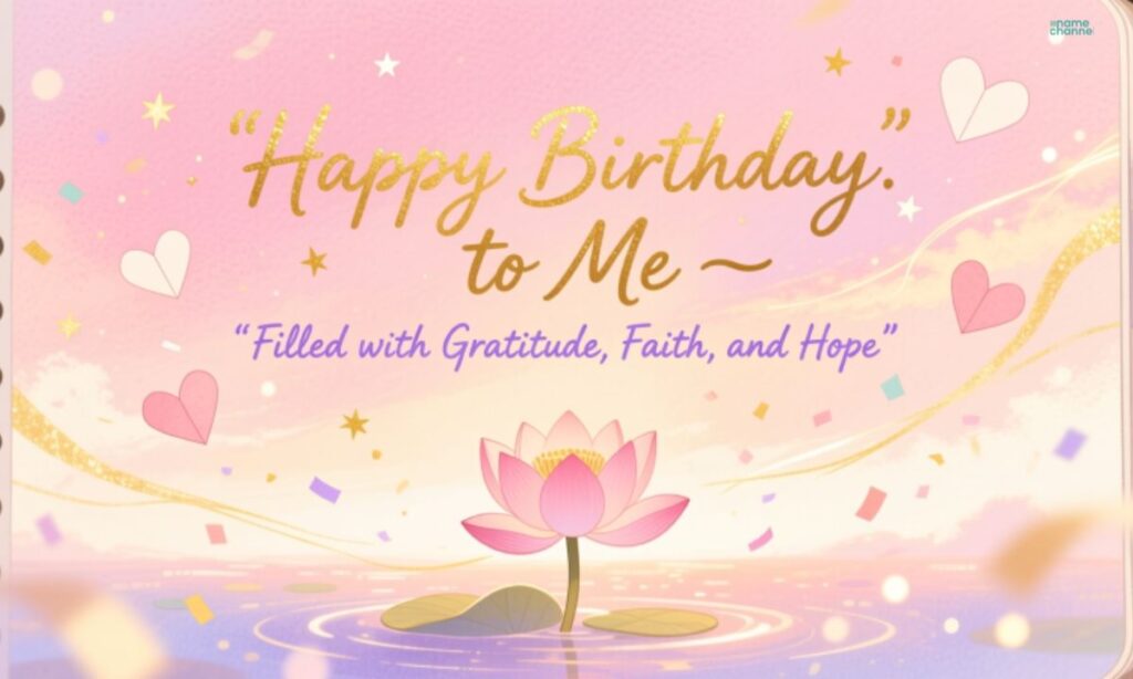 Happy Birthday to Me Quotes Filled with Gratitude, Faith, and Hope
