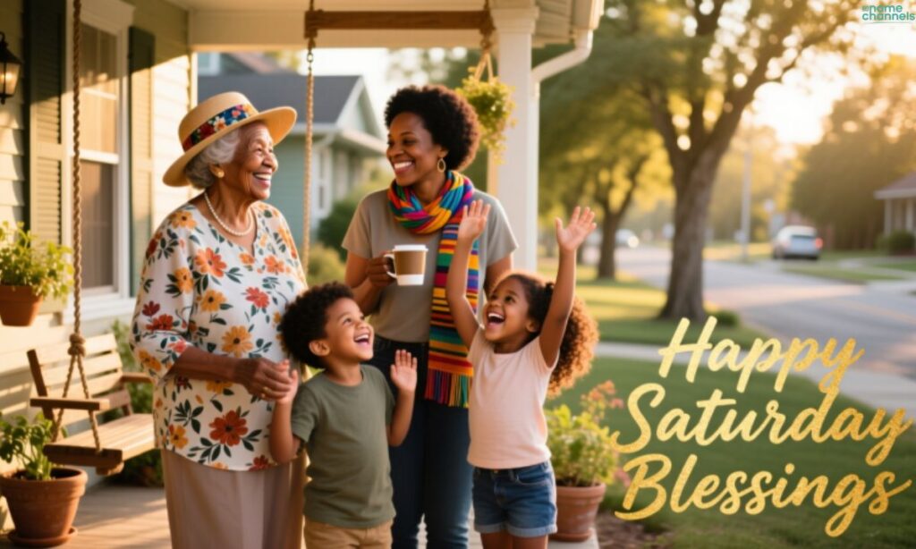 Happy Saturday Blessings African American