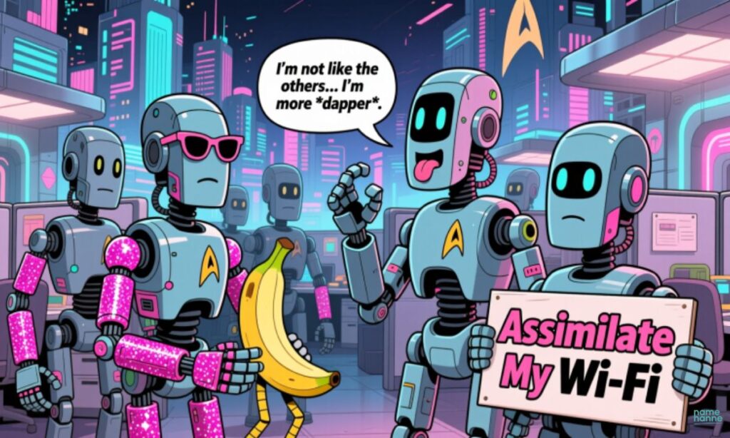 Humor Central: Funny Borg Names, Puns & Sayings