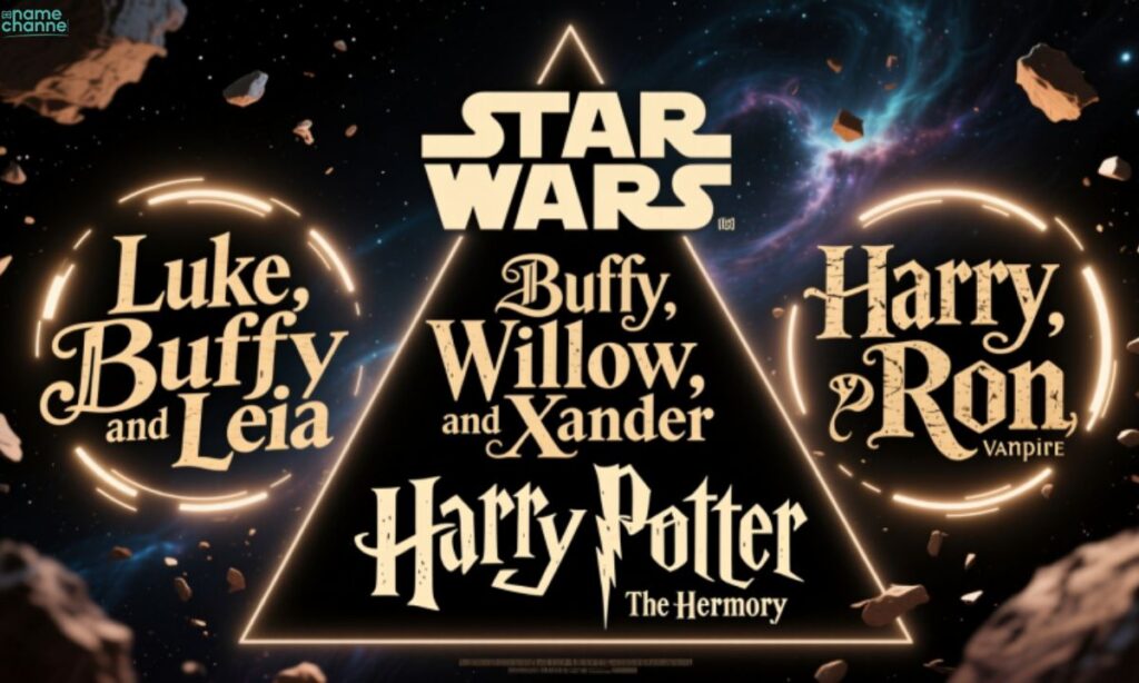 Iconic Trio Names from Movies and TV Shows