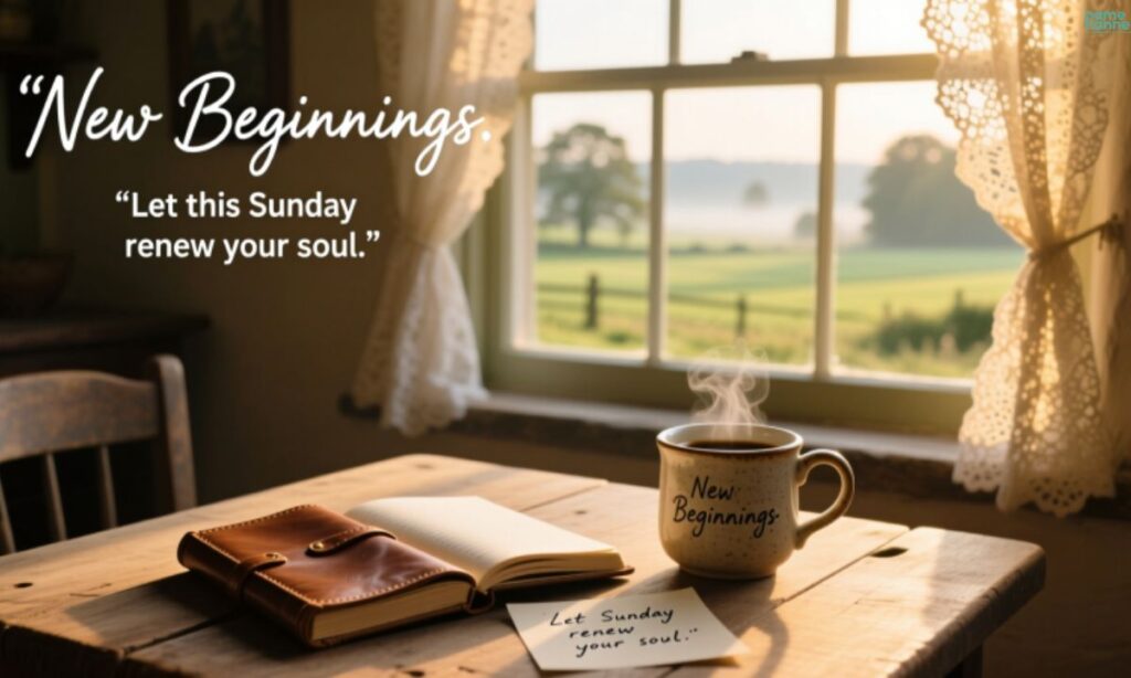 Inspirational Sunday Morning Quotes