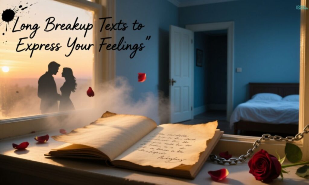 Long Breakup Texts to Express Your Feelings