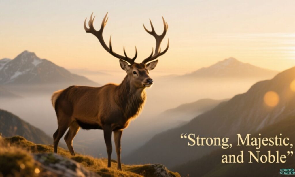 Male Deer Names – Strong, Majestic, and Noble