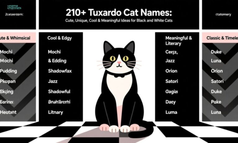 Modern, Trendy & Cool Tuxedo Cat Names for Stylish Kitties
