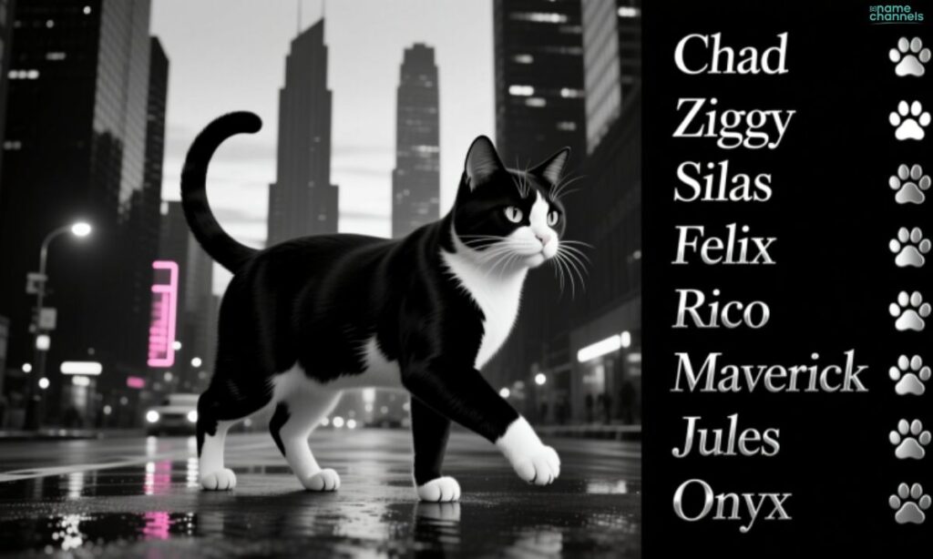 Modern, Trendy & Cool Tuxedo Cat Names for Stylish Kitties