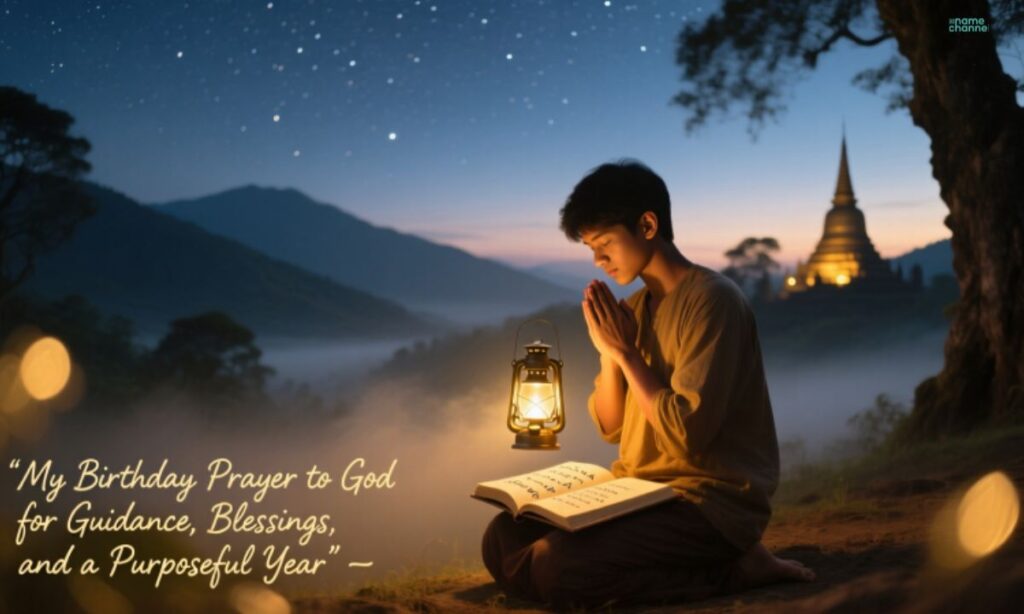My Birthday Prayer to God for Guidance, Blessings, and a Purposeful Year