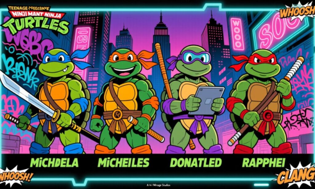 Ninja Turtle Names: Which Turtle Is Which?