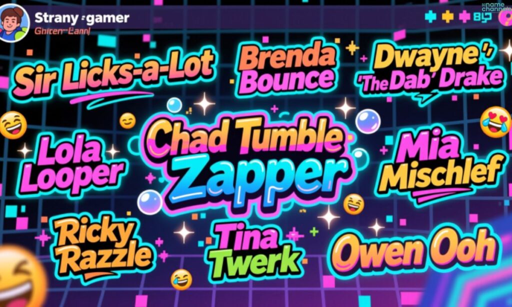 Playful Funny First and Last Names for Gamers