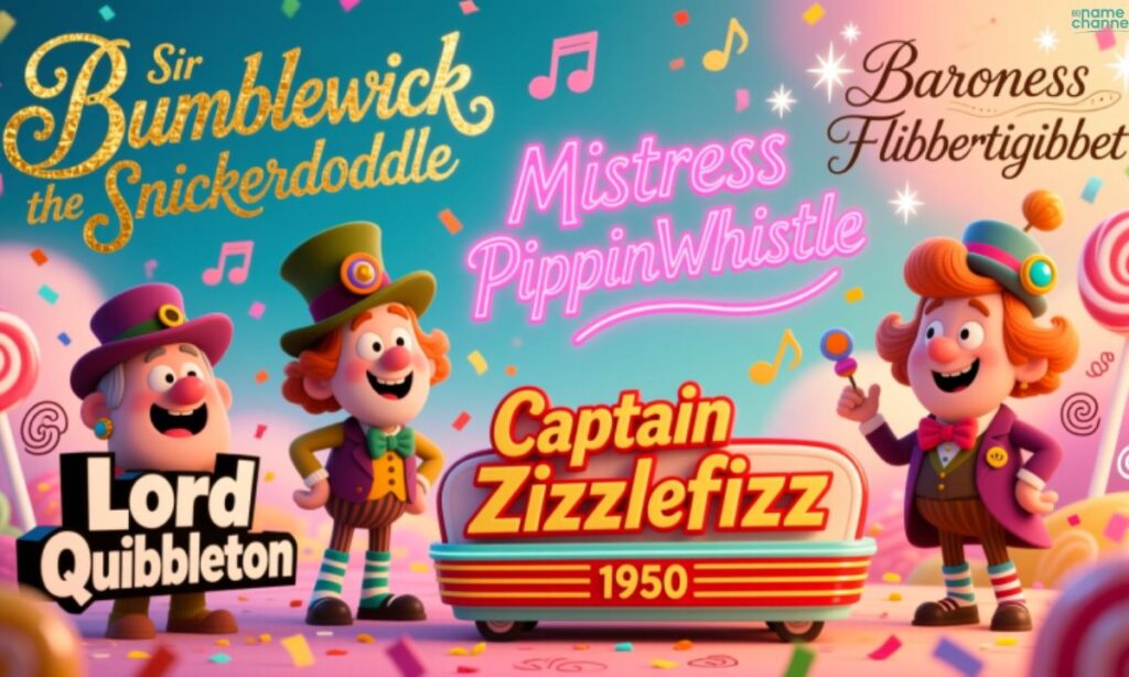 Quirky Character Names for Unforgettable Personalities