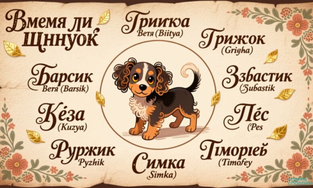 Russian Names for Male Puppies