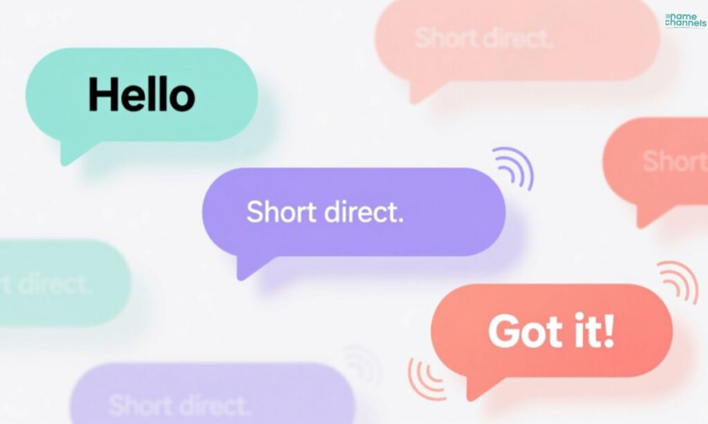 Short and Direct Messages