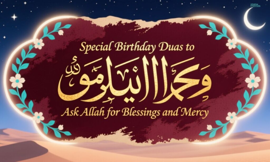 Special Birthday Duas to Ask Allah for Blessings and Mercy