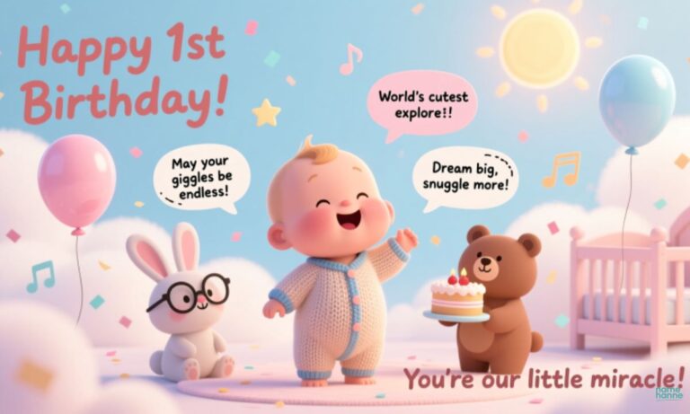 Sweet, Funny & Heartfelt Birthday Wishes for Baby Boy (100+ Ideas)