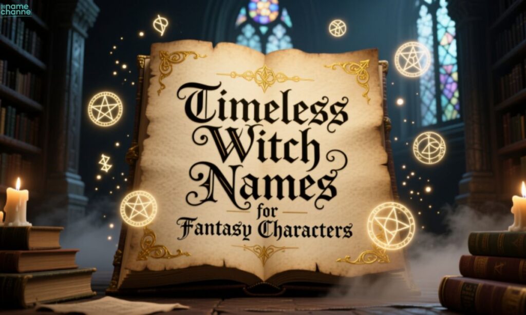 Timeless Witch Names for Fantasy Characters