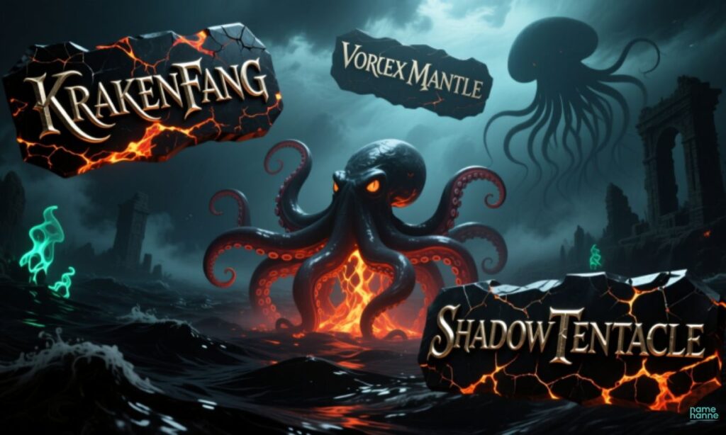 Tough and Strong Octopus Names for Fierce Characters