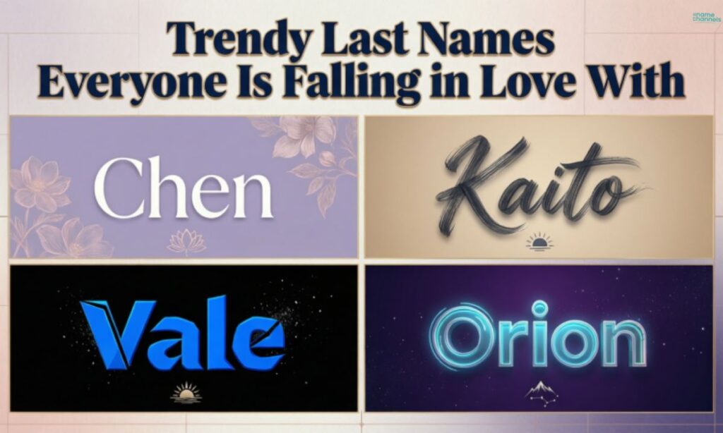 Trendy Last Names Everyone Is Falling in Love With