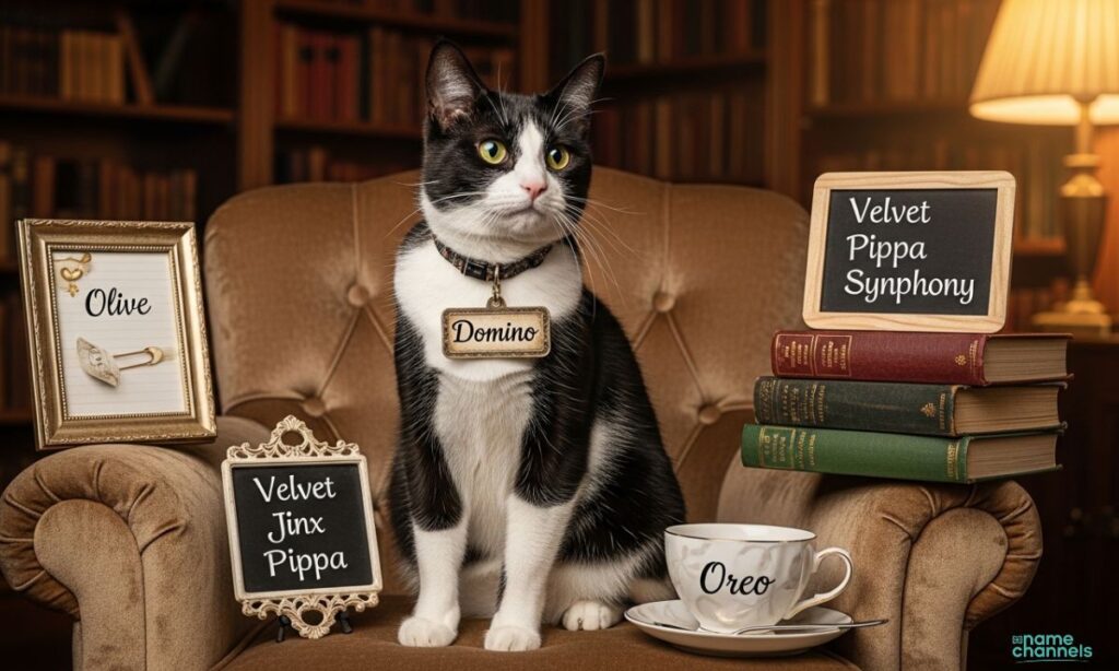 Best Female Tuxedo Cat Names 