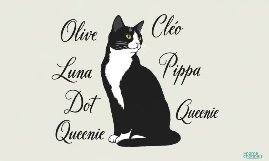 Unisex Tuxedo Cat Names