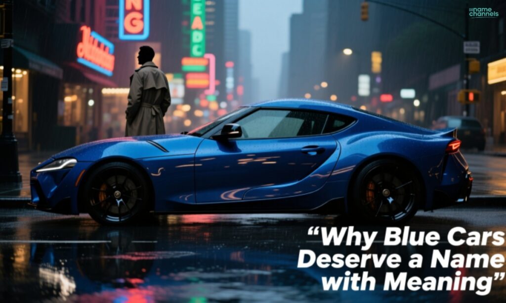 Why Blue Cars Deserve a Name with Meaning