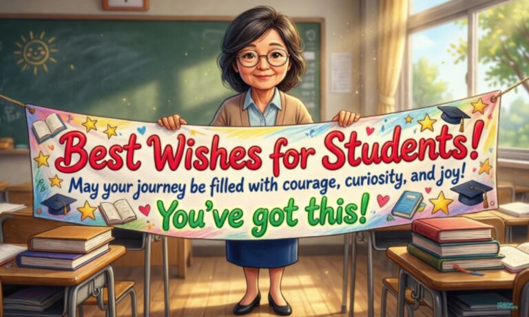 120+ Wishes For Students From Teachers That Inspire Success
