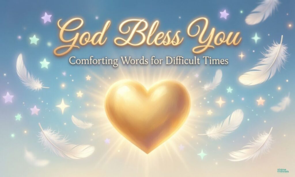 Comforting God Bless You Greetings for Difficult Times