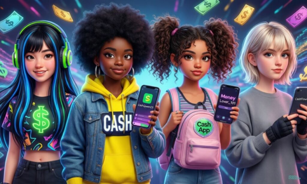 Cool Cash App Girls Usernames for Teens & Students