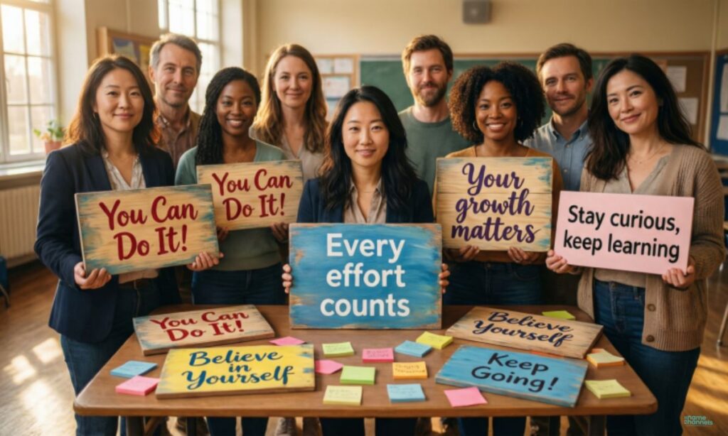 Encouraging Words For Students From Teachers